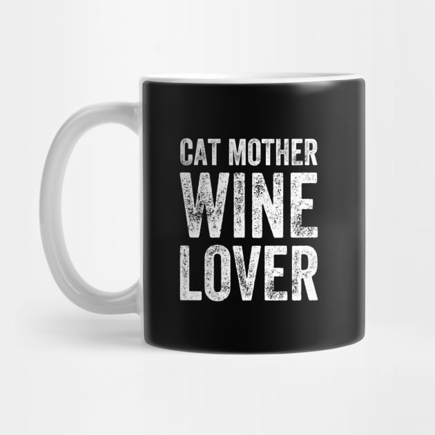 Cat mother wine lover by captainmood